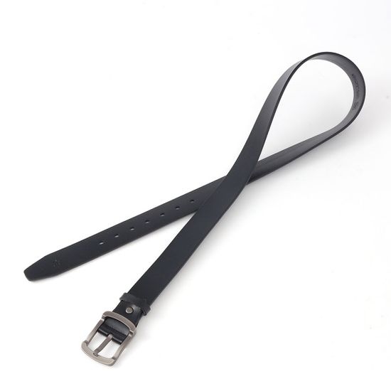 포스맨 핀버클 소가죽 벨트(블랙)