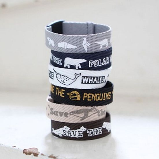 멸종위기동물알림팔찌 Fabric ver. 2