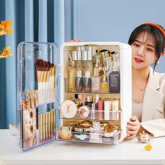 뷰티박스 화장품정리대 대용량 화장품정리함 H972