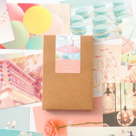 뷰티풀라이프 포스트카드 엽서세트 12p