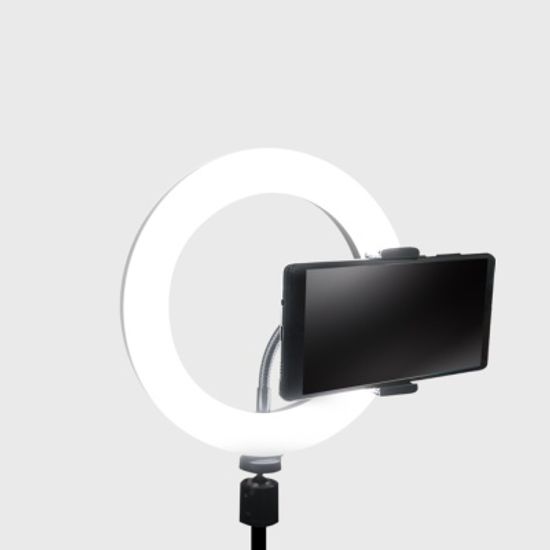 개인방송용 LED 라이트 원형 램프 (20cm) LCIF302
