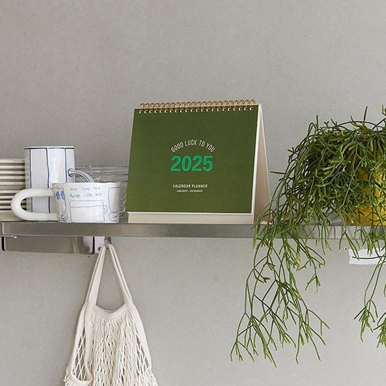 (2025 날짜형) 캘린더 플래너 2025_탁상달력
