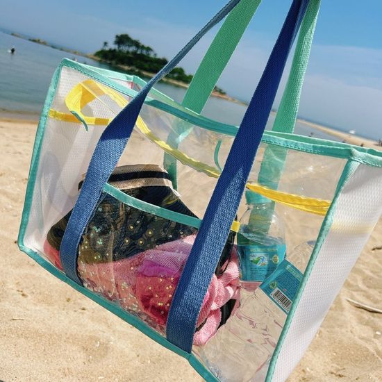 파스텔 투명 물놀이 가방 비치백(WC4FA81)