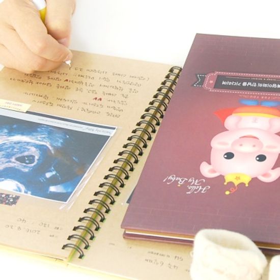 슈퍼파워 꿀꿀이왕 임신초음파앨범/태교앨범