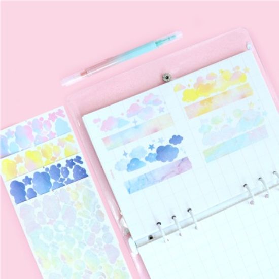 마넷 구름 리무버블 스티커