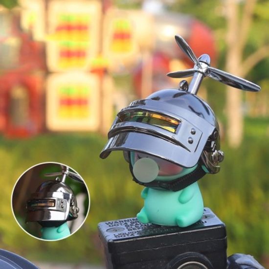 프로펠러 헬멧 드래곤 자동차 자전거 오토바이 장식품