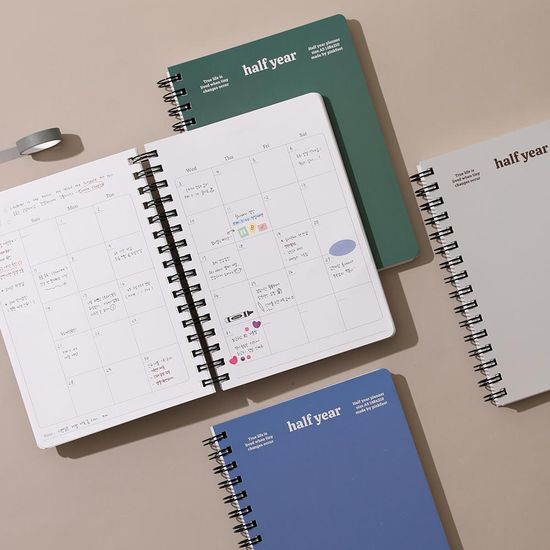 핑크풋 하프이어플래너