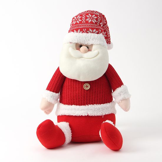 [도토로] 눈꽃 산타 크리스마스 장식 인형