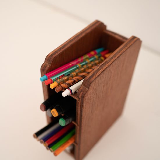 [각도와 커브] 3단 펜꽂이 _ 선재 (Sunjae)