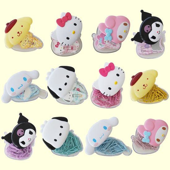 산리오 클립 키티 포차코 시나모롤 마이멜로디 쿠로미