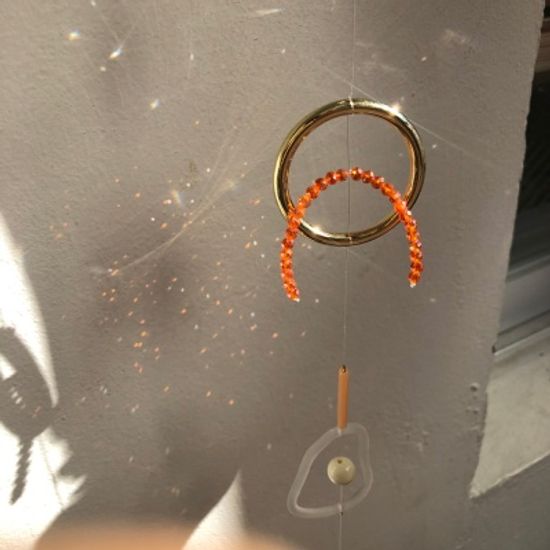 오렌지 도넛 썬캐쳐