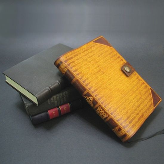 Handmade 가죽 북커버