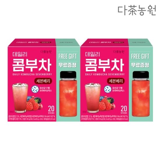 다농원 데일리 콤부차 세븐 베리 40T