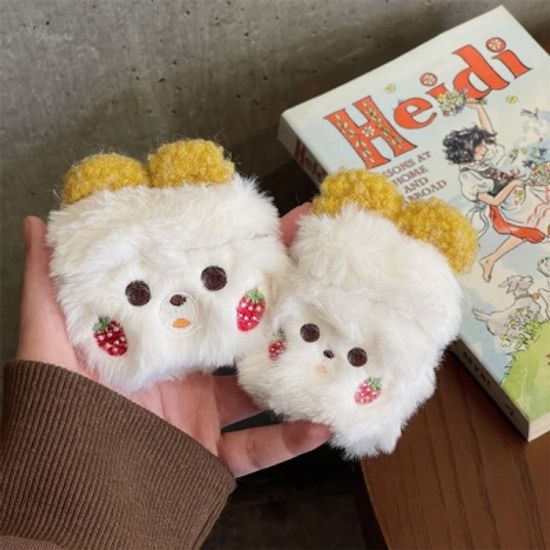 에어팟 3 2 1 프로 pro2 아기 곰돌이 털 인형 케이스