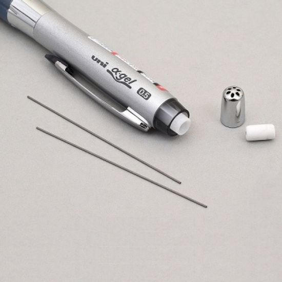 유니 흔들면 심이 나오는 0.5mm 알파겔 샤프 M5-617G
