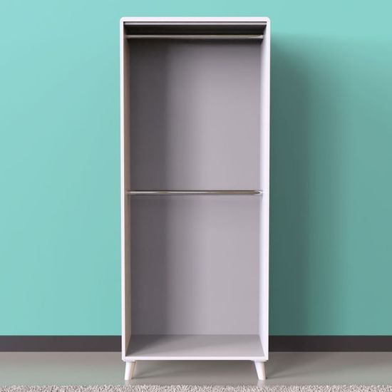 플랫 틈새 옷장 60cm 싱글 장롱 이불장 행거 (착불)