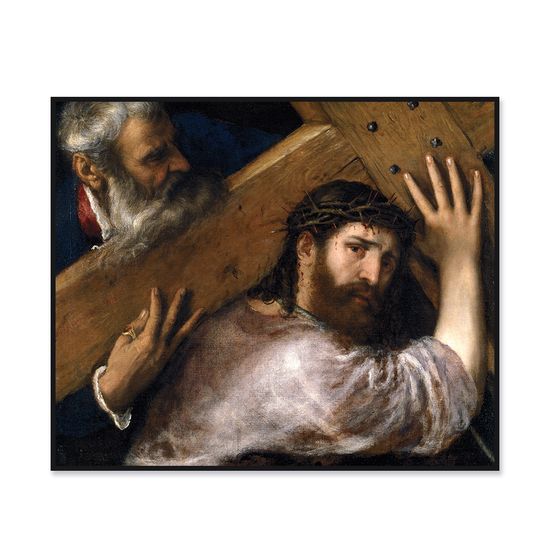 티치아노 - 십자가를 지고 가시는 그리스도