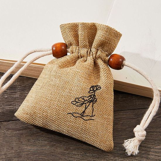 마 주머니 복주머니 파우치 12X15cm(WBEEC3C)