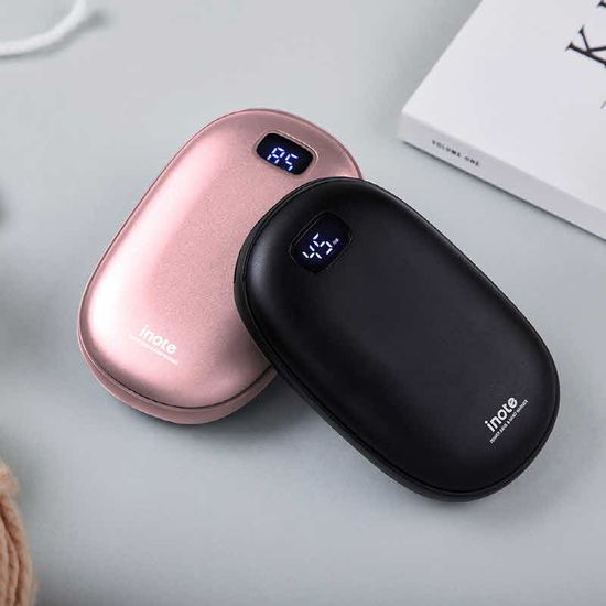 아이노트 양면발열 충전식 손난로 보조배터리 HW800P