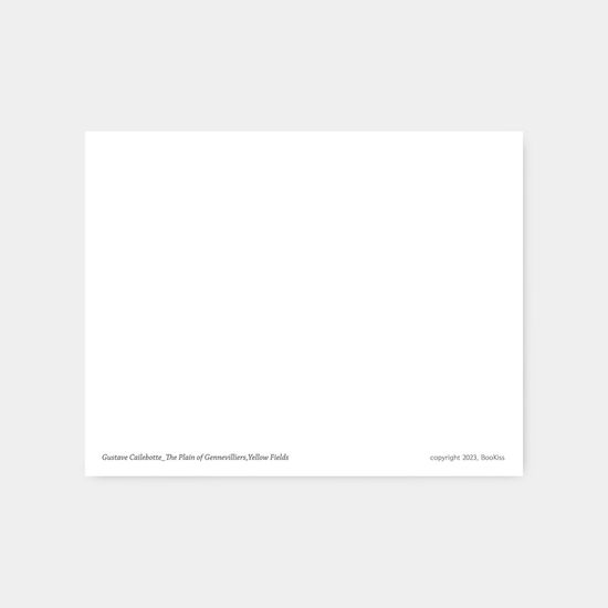 북키스 명화카드 구스타브 카유보트 그림 감성 엽서