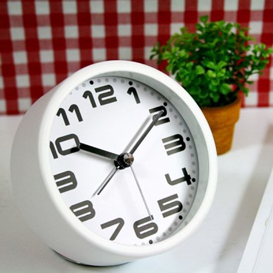 [시우아트] 더테이블클락 (무소음/탁상/알람시계)