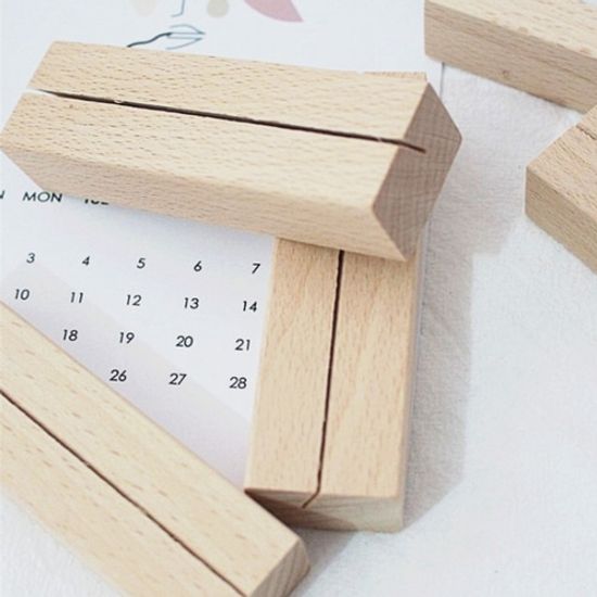 사진 엽서 카페 쿠폰 원목 사무실 명함 꽂이 홀더 개