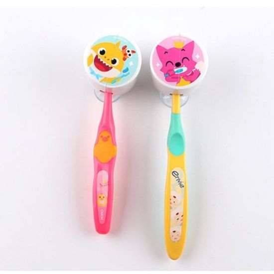 핑크퐁 자동칫솔홀더2p 0048