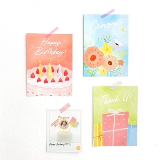 엽서카드 POSTCARD 제이의 취미생활 happy birthday