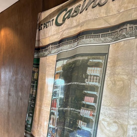 식료품점 90x135 쉬폰 패브릭포스터