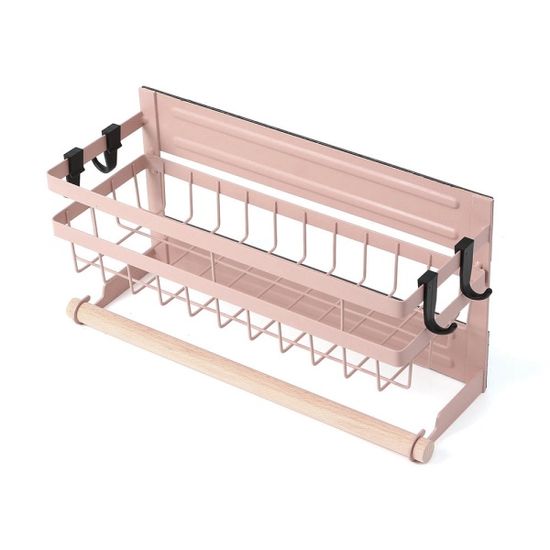 냉장고 자석 1단 수납선반(16cm) 냉장고사이드랙