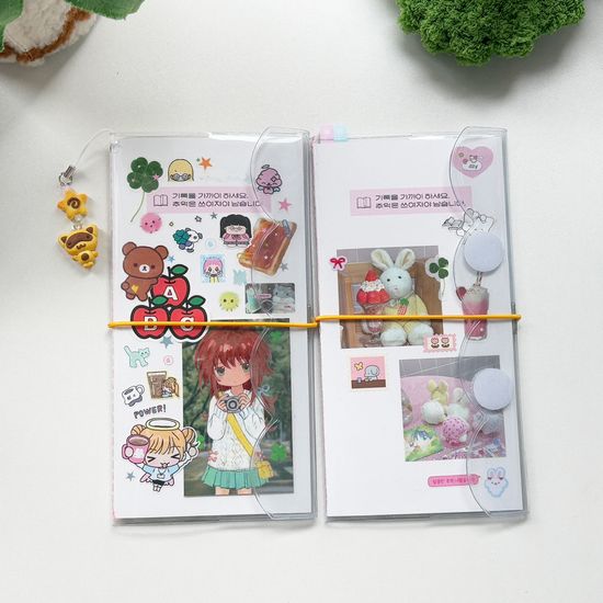 기록을 가까이~ 한달 다이어리-핑크