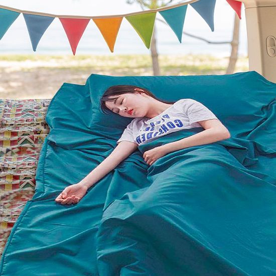 백패킹 침낭 라이너 얇은 여름 캠핑용(WFHY3S5)