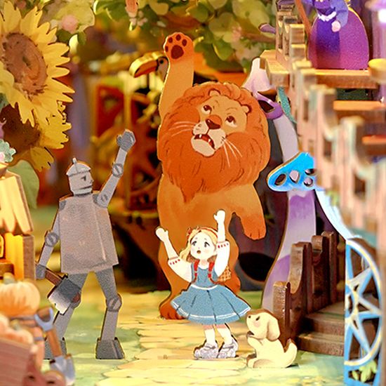 핸즈크라프트 DIY 미니어처 북엔드 북눅 도로시의여정