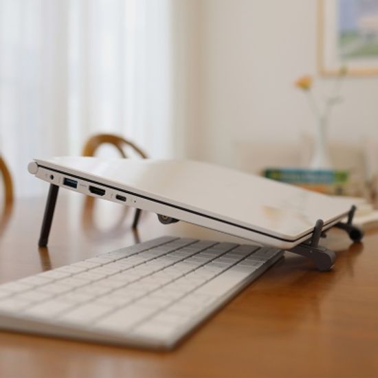 [무아스] 1+1+1 초경량 휴대용 다목적 노트북 거치대	