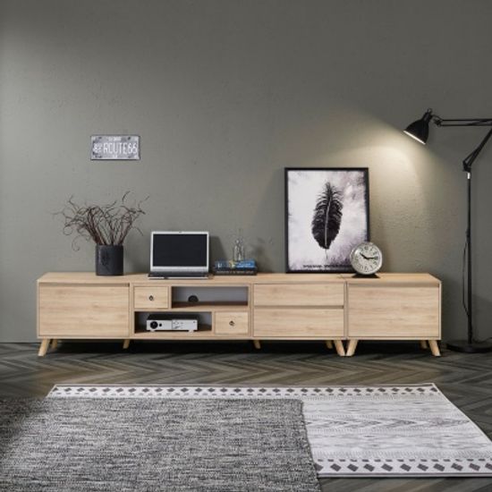 베니 거실장 세트 2400 (착불)