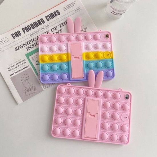 아이패드 프로 미니 에어 토끼귀 푸쉬팝 팝잇 케이스