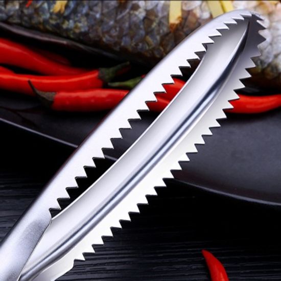 [쿠킹스]스텐 생선 비늘제거기/낚시용품 비늘칼