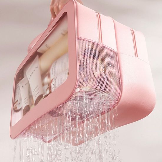 메쉬 샤워 PVC 방수 파우치 방수백(WF618A8)