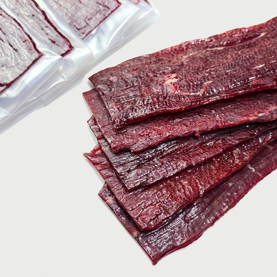 육포 두꺼운 소고기 간식 안주 리얼 통육포 100g