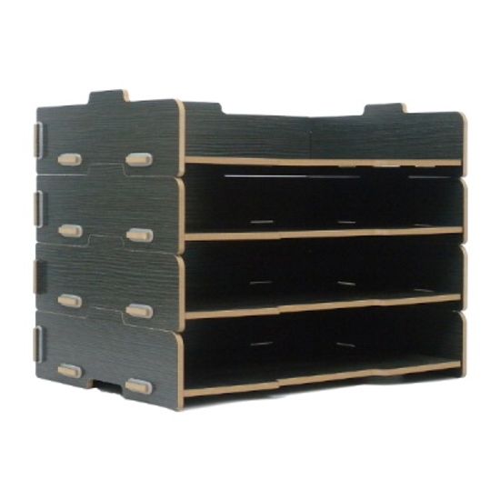 PH diy a4 층층 서류 문서정리함(4단,트레이) big