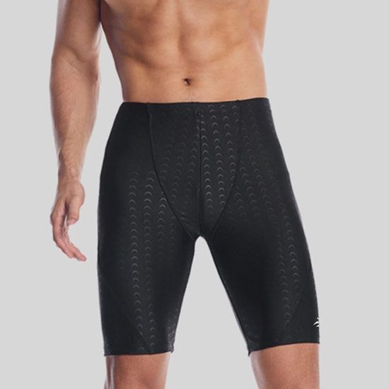 샤크 4부 남성 실내 수영복 6종세트 스윔수트 L 블랙