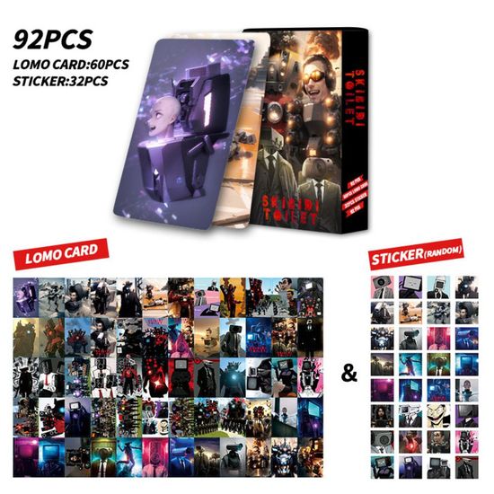 스키비디 토일렛 포토카드 92매 로모 포카(WFFB0DC)