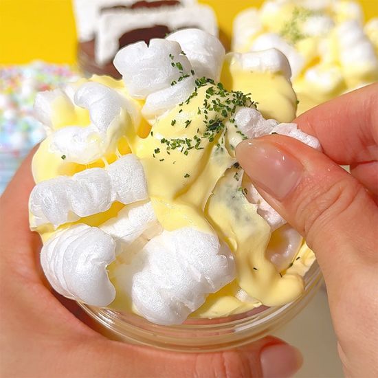 [젤시스] 에그마요 슬라임 / 완충재 부수기 슬라임