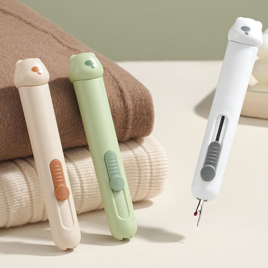 실밥 실 커팅 커터 실뜯개 바늘 실꿰기 라벨 택 제거