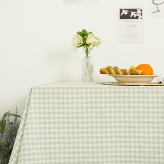 멜란체크 면식탁보 테이블보-5컬러