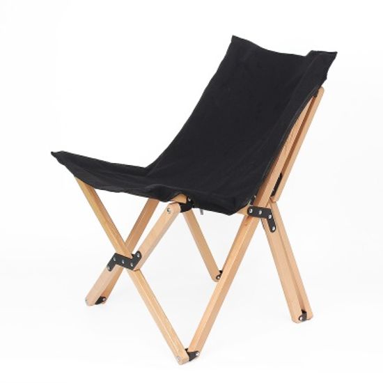 감성우드 접이식 캠핑의자(45x70cm) 낚시 폴딩체어