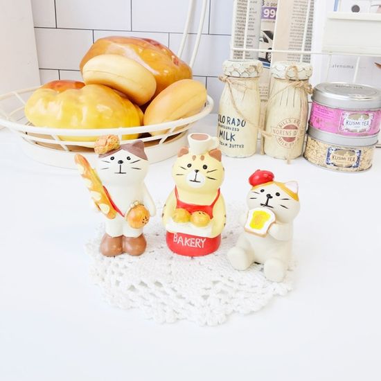 베이커리 코코 야옹이 데코 3p set