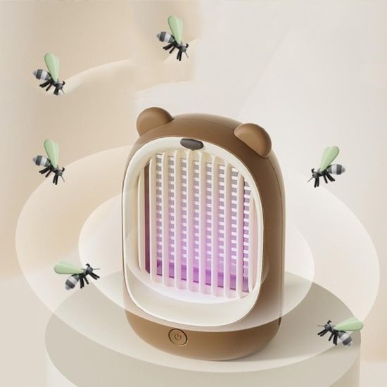 곰돌이 USB 충전식 1200mAh 용량 탁상형 모기퇴치 포충기 2color