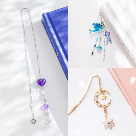 루시엔도 책갈피 금속 북마크 모음 