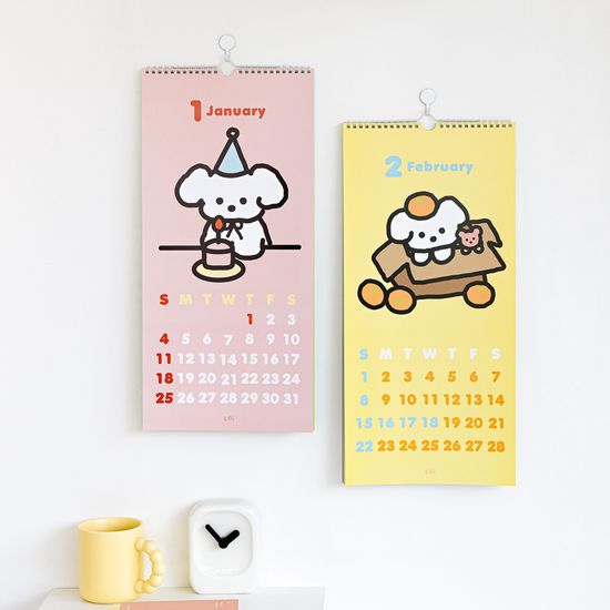 2026 코이 스프링 벽걸이 캘린더